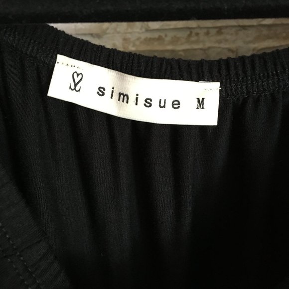 Black Ruffle Tunic - Picture 3 of 8